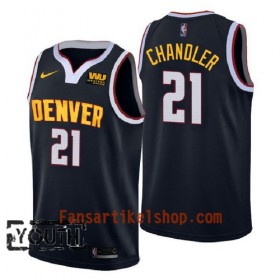 Denver Nuggets Trikot Wilson Chandler 21 2018-2019 Nike Navy Swingman - Kinder
